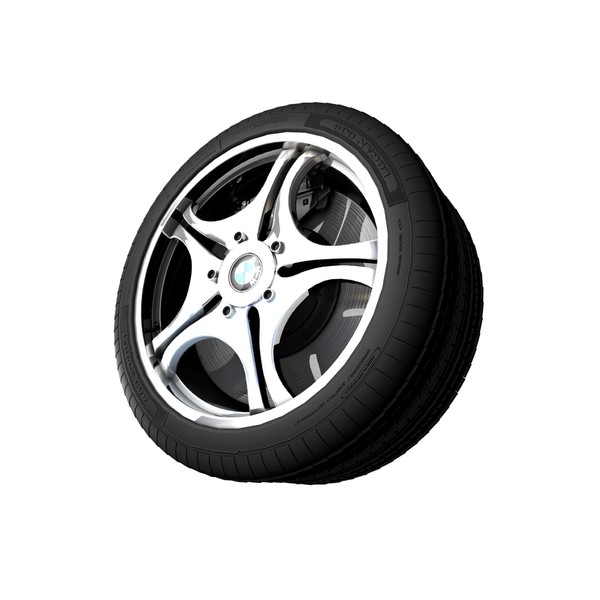 sports tyre 3d ma - Sports Tyre by lekshman